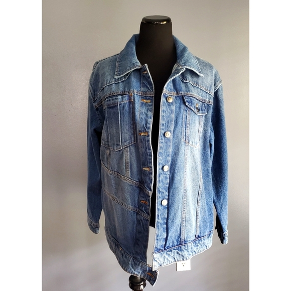 Future Collective Jackets & Blazers - Kahalana Banfield-Brown Denim Jacket